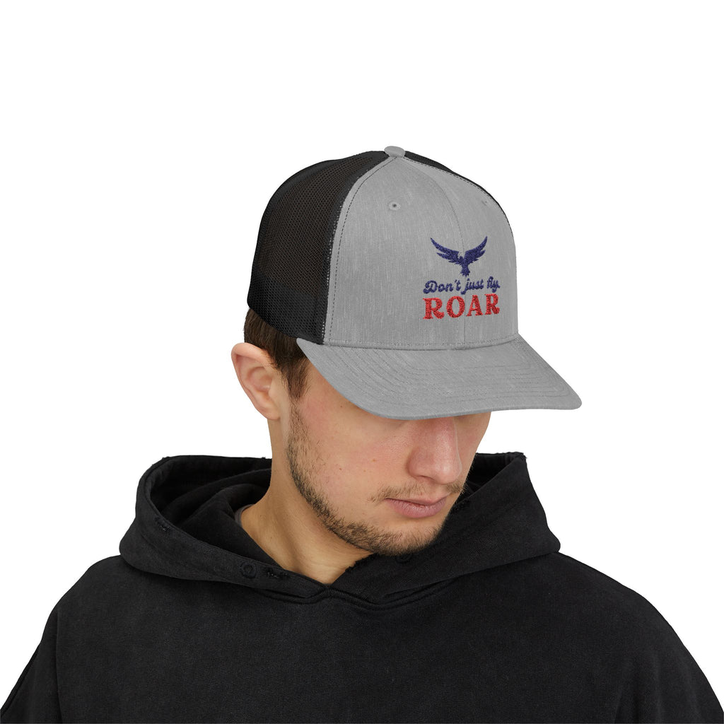 Patriotic Snapback Trucker Cap, Trendy Casual Hat, Great Gift for Holidays, Outdoors, and Everyday Wear