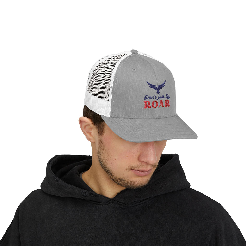 Patriotic Snapback Trucker Cap, Trendy Casual Hat, Great Gift for Holidays, Outdoors, and Everyday Wear