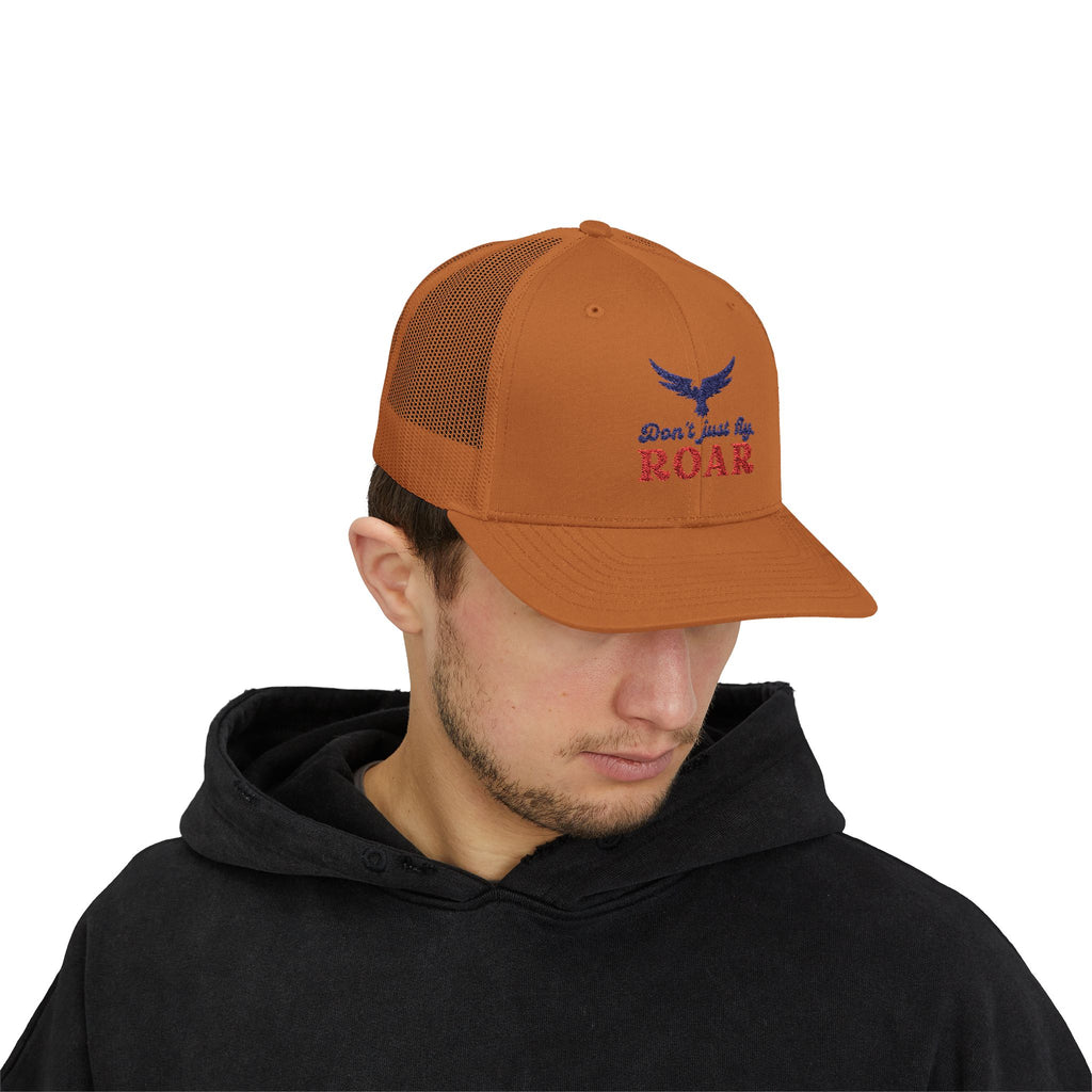 Patriotic Snapback Trucker Cap, Trendy Casual Hat, Great Gift for Holidays, Outdoors, and Everyday Wear