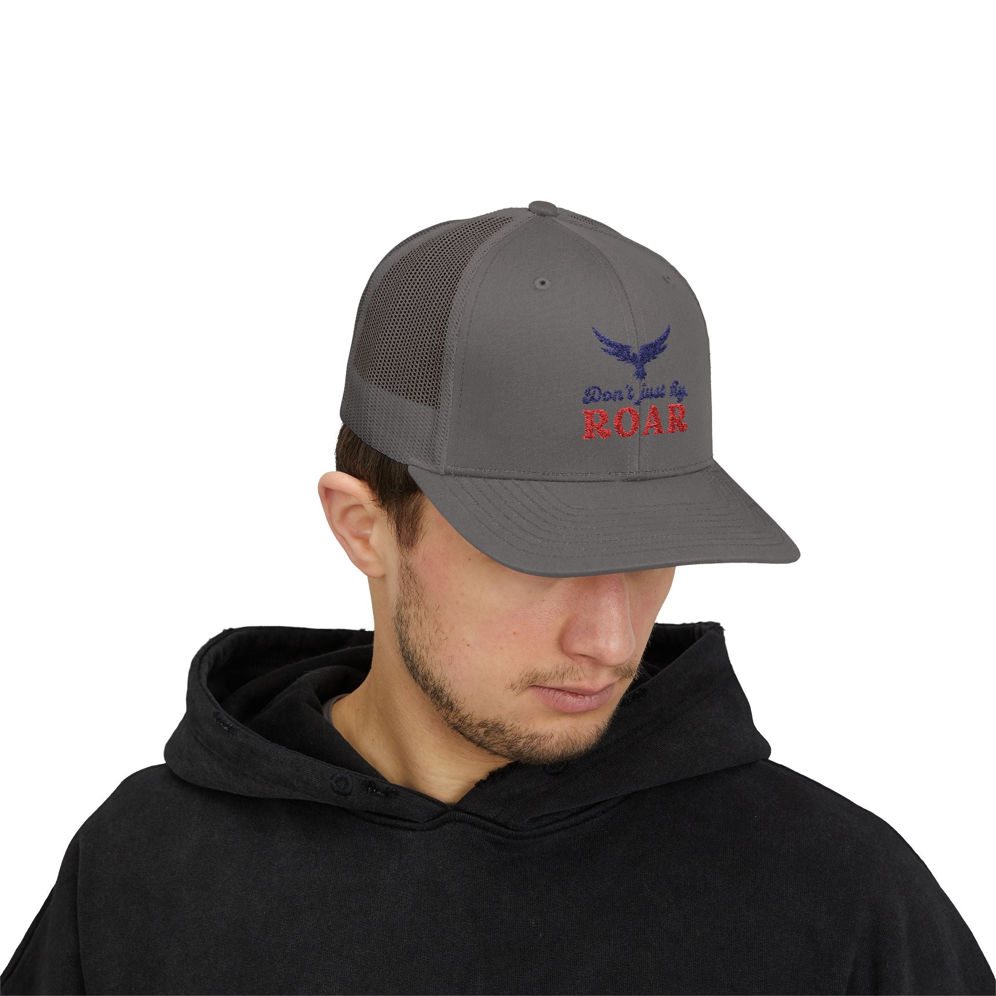 Patriotic Snapback Trucker Cap, Trendy Casual Hat, Great Gift for Holidays, Outdoors, and Everyday Wear