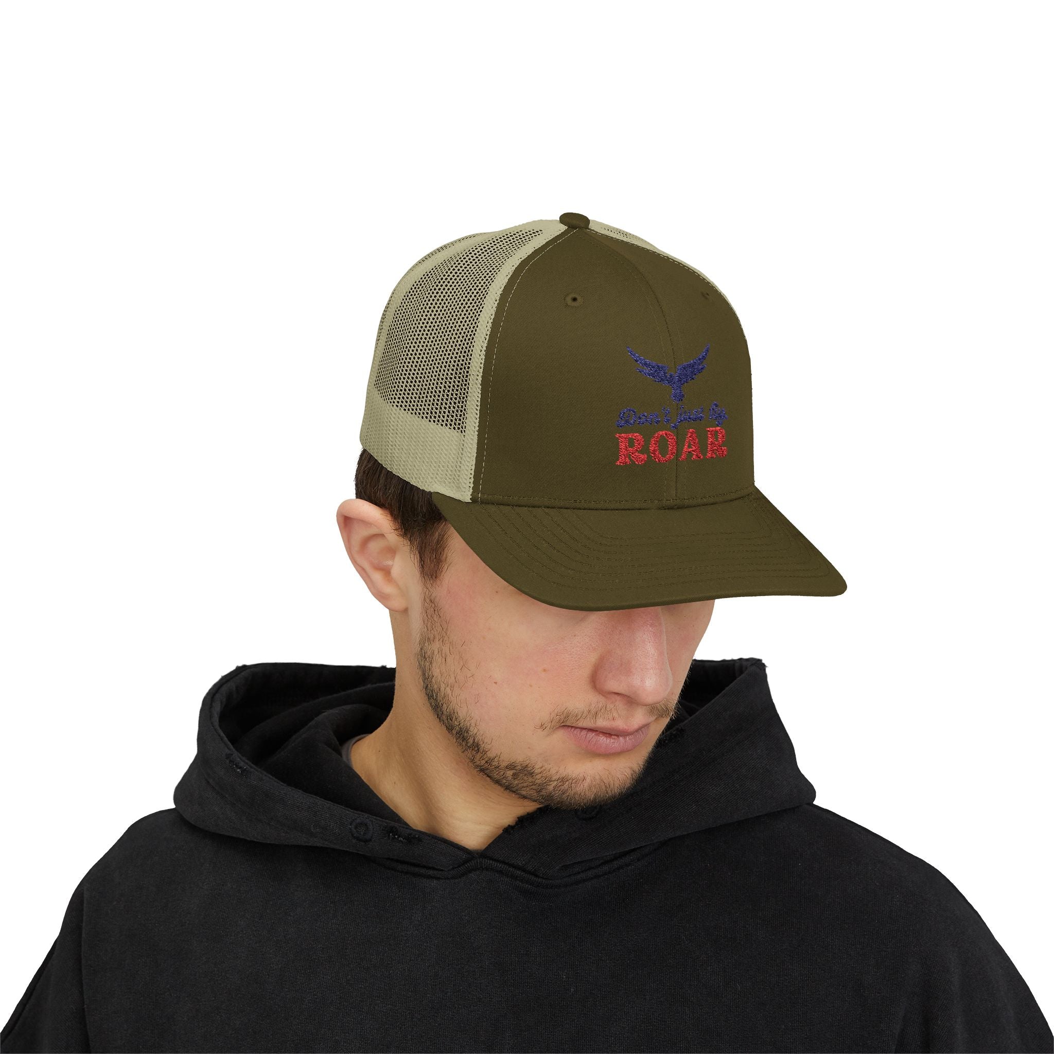 Patriotic Snapback Trucker Cap, Trendy Casual Hat, Great Gift for Holidays, Outdoors, and Everyday Wear