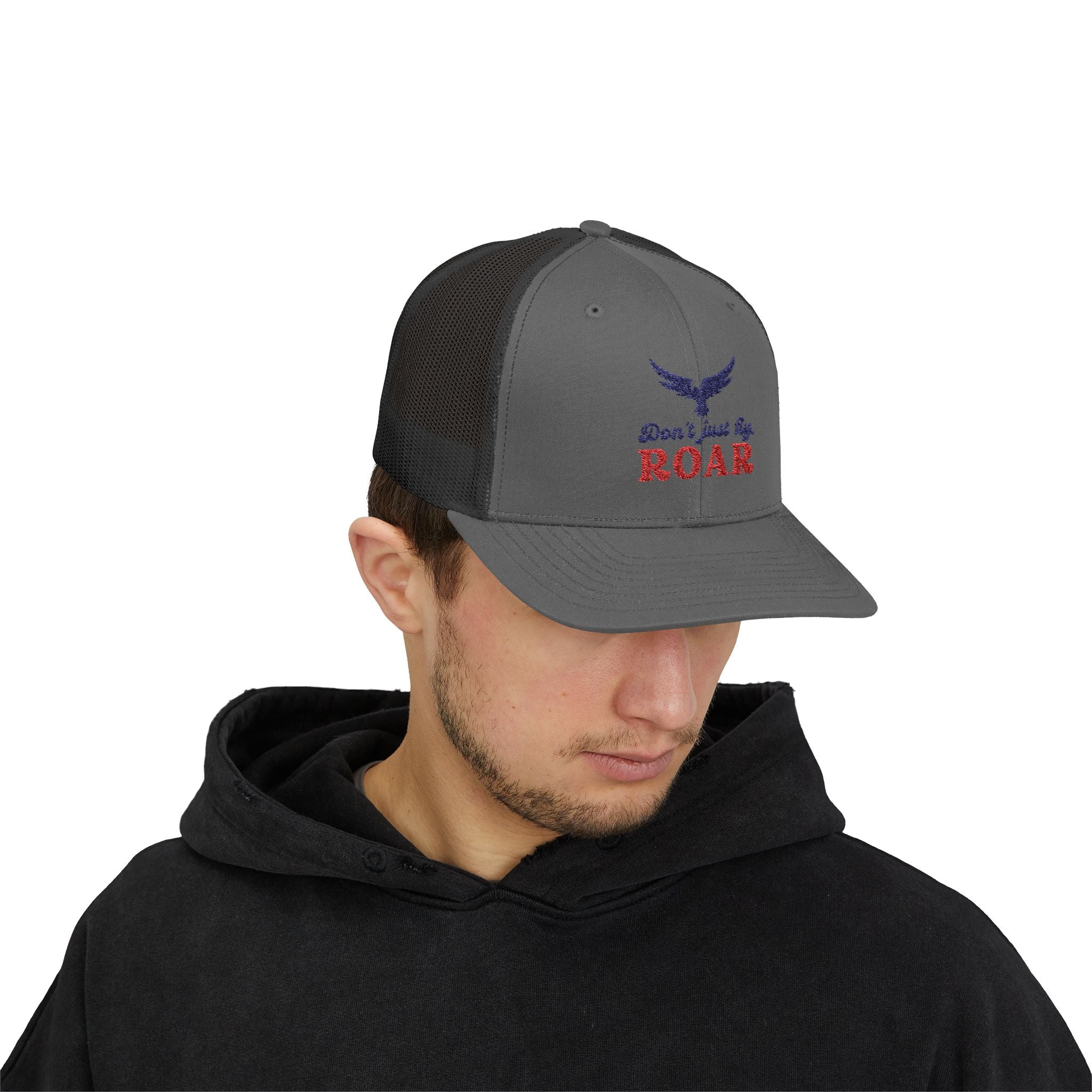 Patriotic Snapback Trucker Cap, Trendy Casual Hat, Great Gift for Holidays, Outdoors, and Everyday Wear