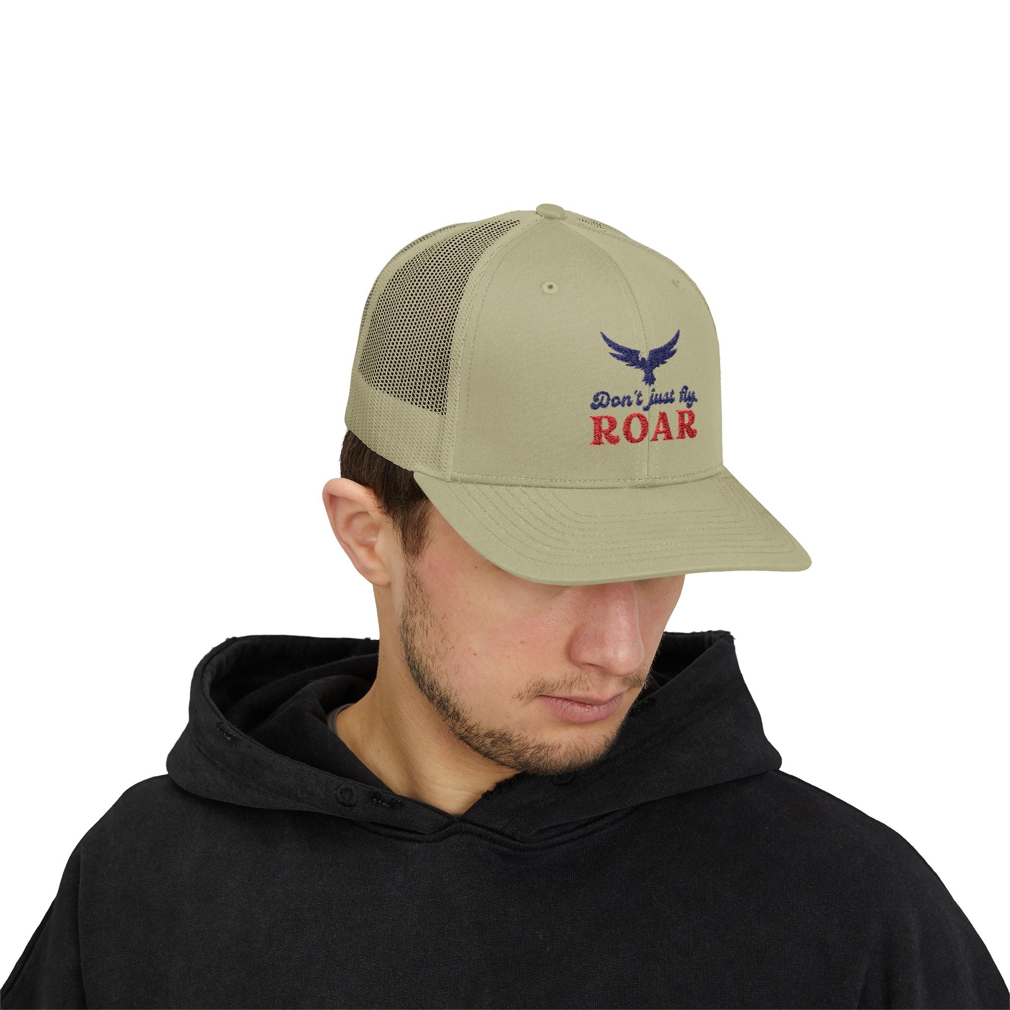 Patriotic Snapback Trucker Cap, Trendy Casual Hat, Great Gift for Holidays, Outdoors, and Everyday Wear