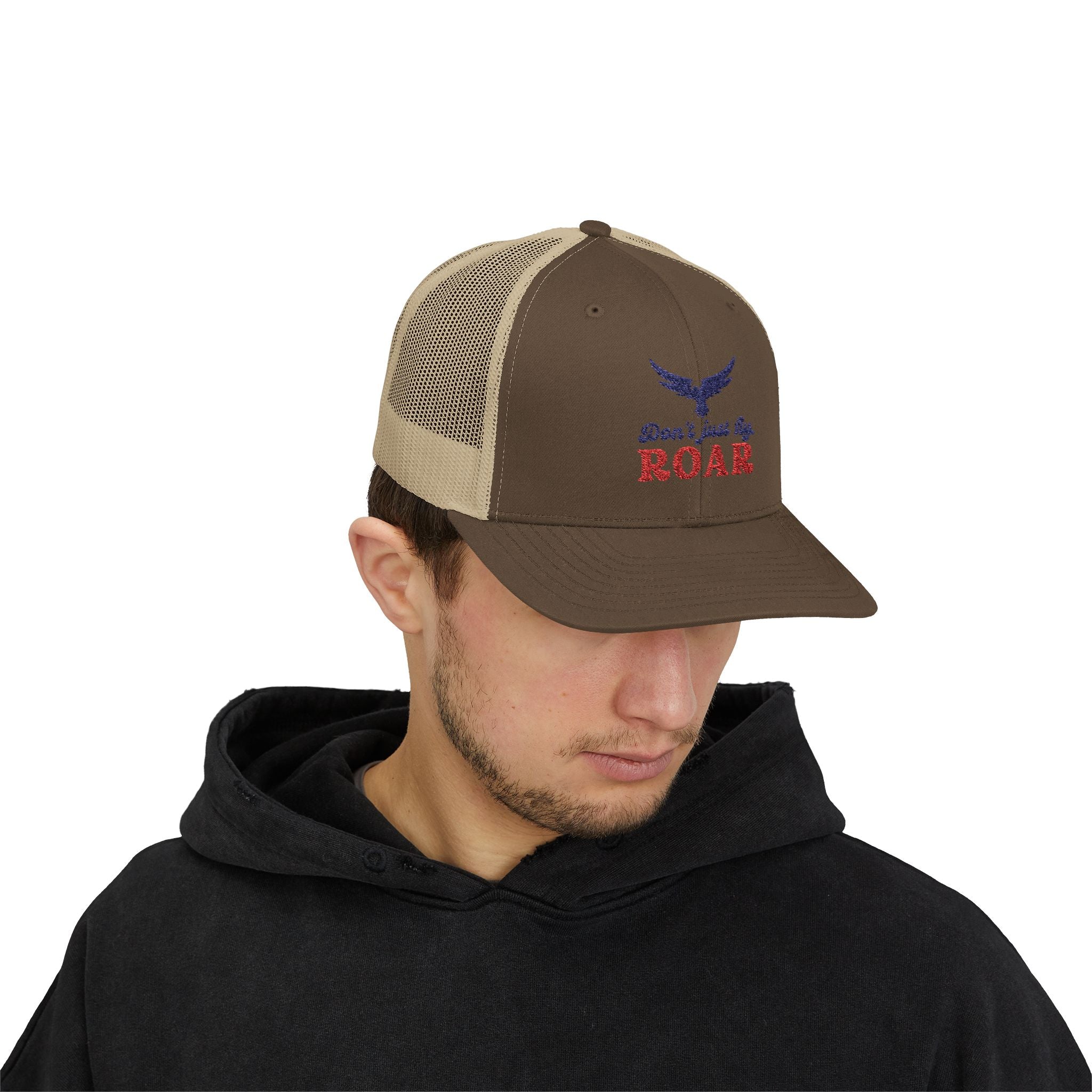 Patriotic Snapback Trucker Cap, Trendy Casual Hat, Great Gift for Holidays, Outdoors, and Everyday Wear