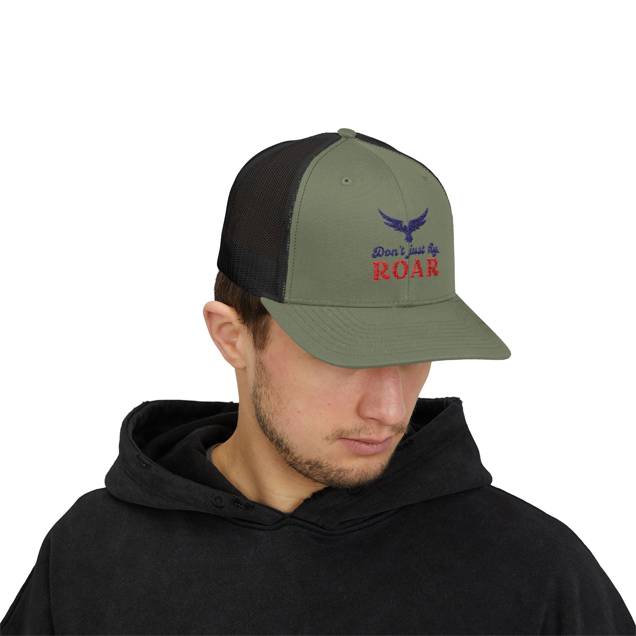 Patriotic Snapback Trucker Cap, Trendy Casual Hat, Great Gift for Holidays, Outdoors, and Everyday Wear