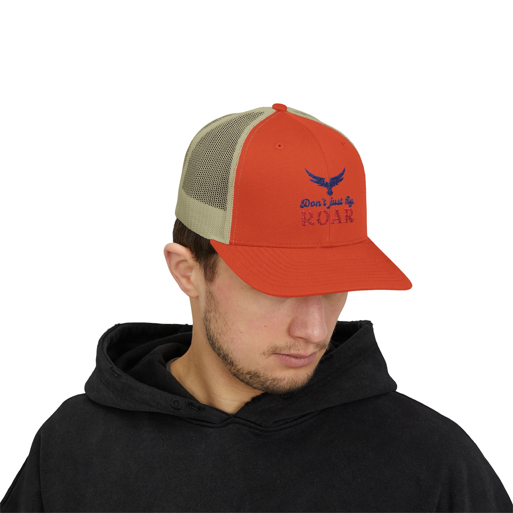 Patriotic Snapback Trucker Cap, Trendy Casual Hat, Great Gift for Holidays, Outdoors, and Everyday Wear