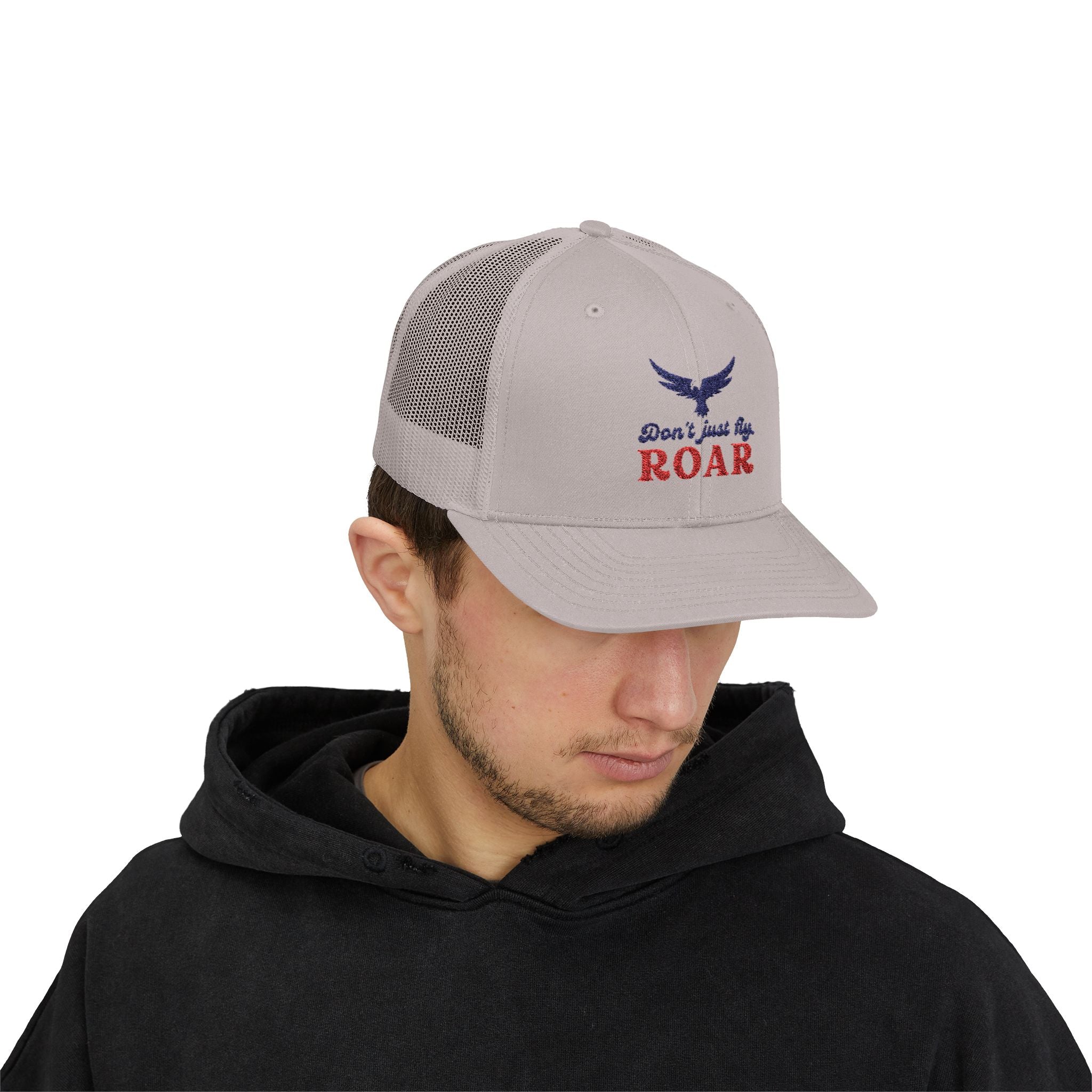Patriotic Snapback Trucker Cap, Trendy Casual Hat, Great Gift for Holidays, Outdoors, and Everyday Wear