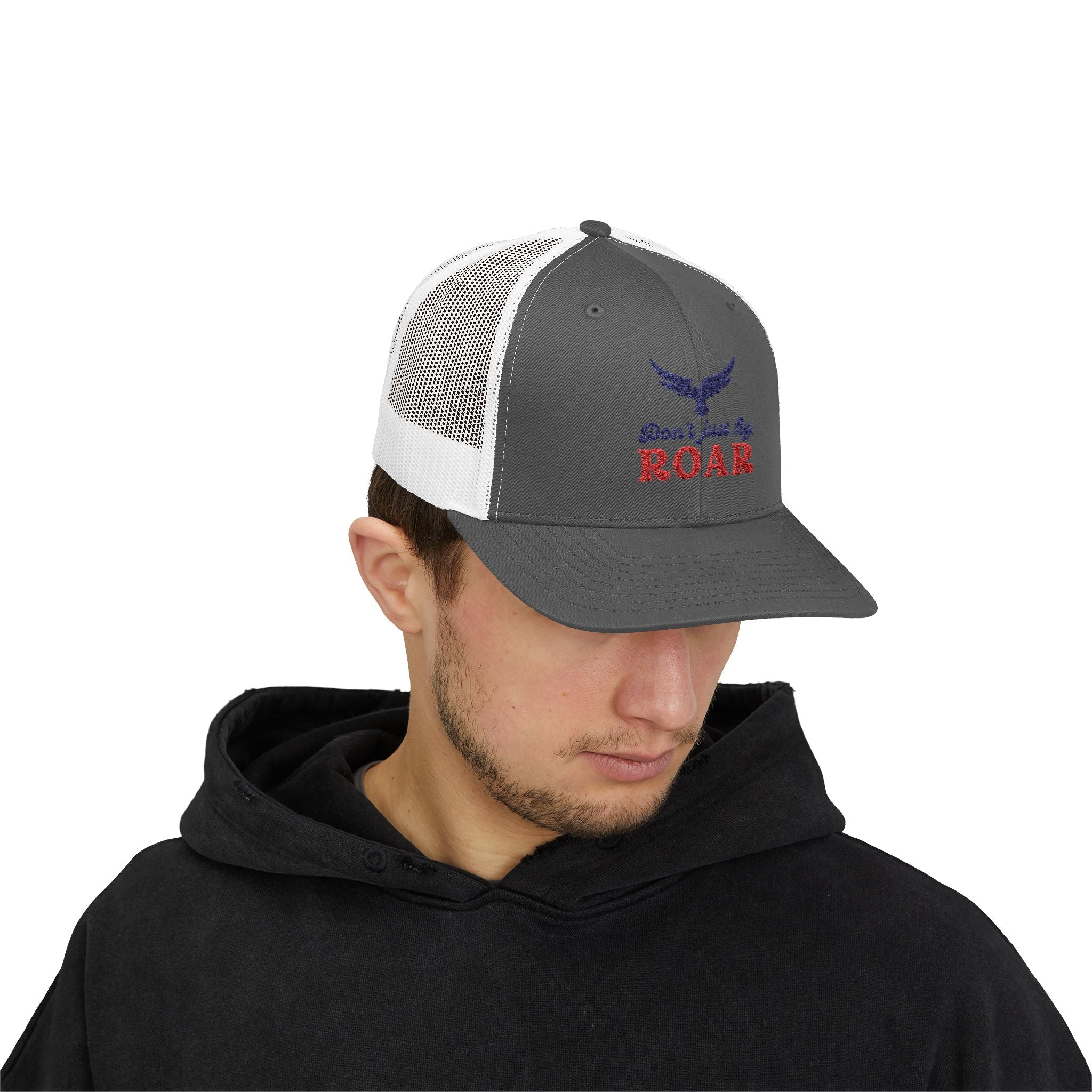 Patriotic Snapback Trucker Cap, Trendy Casual Hat, Great Gift for Holidays, Outdoors, and Everyday Wear